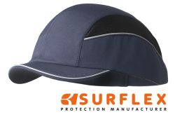 Surflex Short Peak Bump Cap - Navy