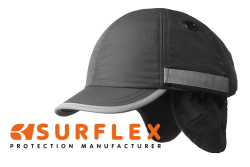 Surflex Winter Bump Cap - Black