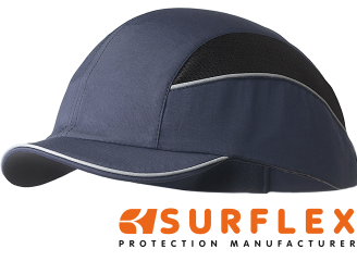 Surflex Short Peak Bump Cap - Navy